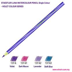 STAEDTLER LUNA WATERCOLOUR PENCIL - Violet - 137-10-06